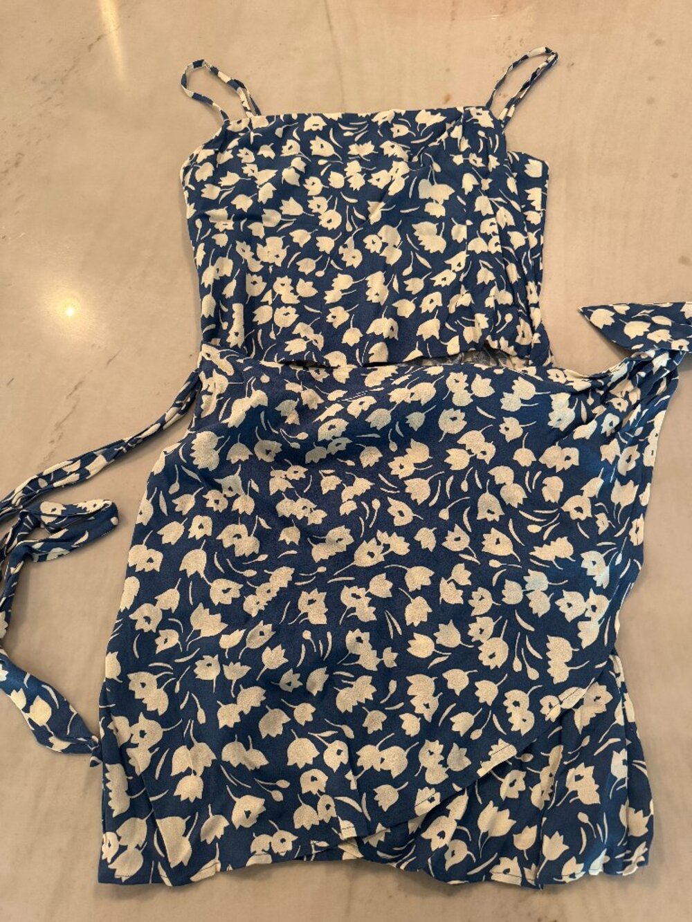Reformation Wrap Mini Dress